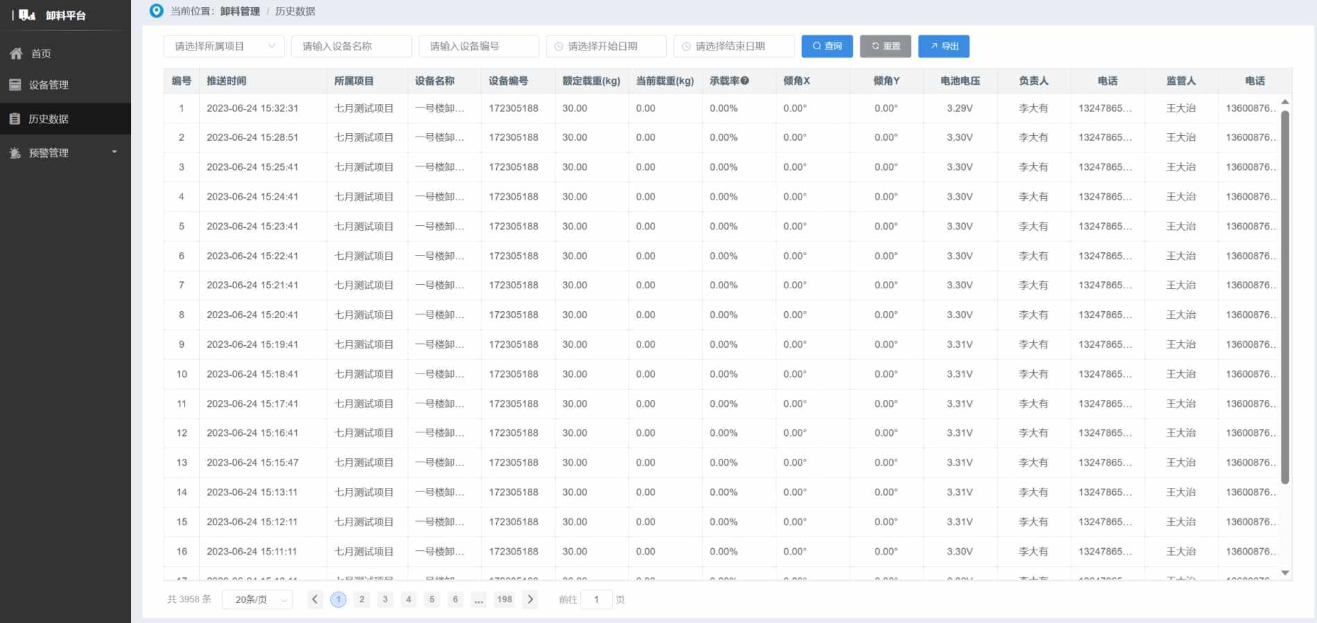 陜西知行華智：工地卸料平臺(tái)管理系統(tǒng)有什么功能優(yōu)勢(shì)？